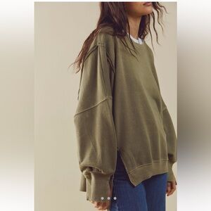 We The Free Camden Sweatshirt dark green